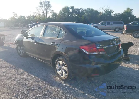 2013 Honda Civic Lx из США, поврежденный, VIN 19XFB2F58DE065596